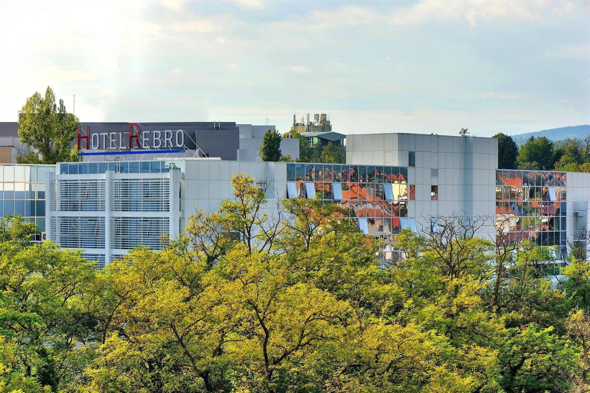 Hotel Rebro Zagreb Exterior foto