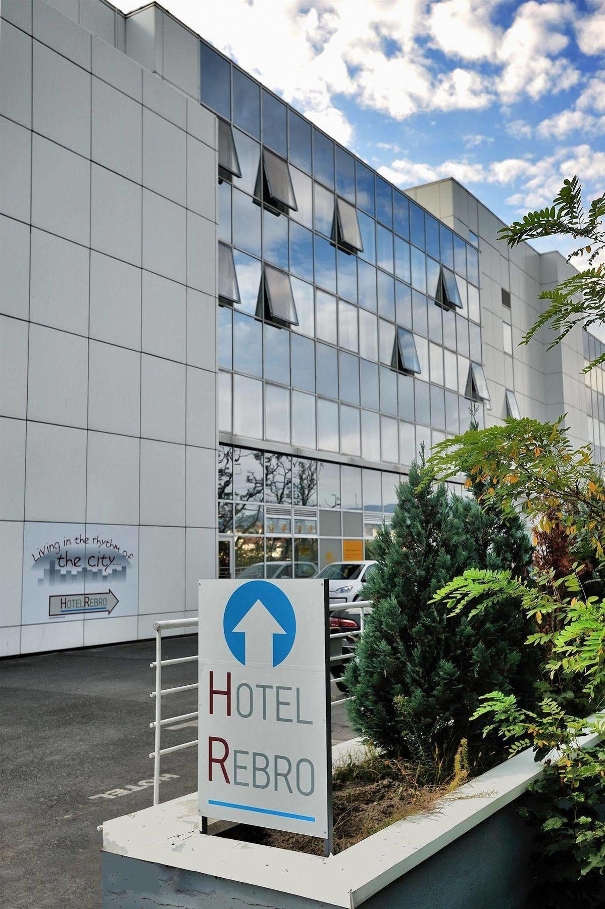 Hotel Rebro Zagreb Exterior foto